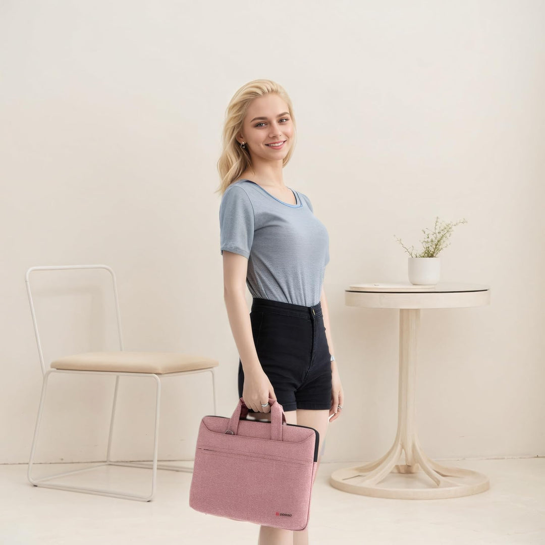 DOMISO 17 Zoll Laptop Tasche Hülle Notebooktasche Wasserdicht Aktentasche Tragetasche Schultertasche