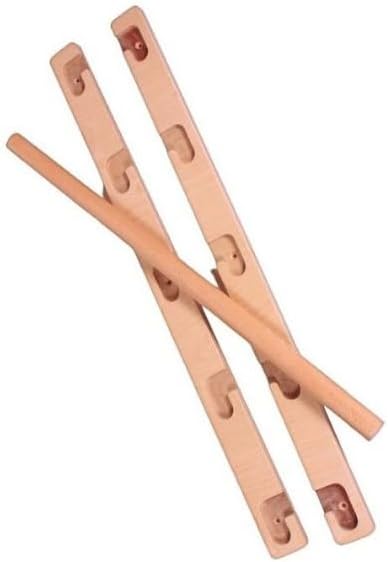 Klimmzugstange aus Holz - 5-fach verstellbar - 3 Farben - Robuste, einfach zu montierende und verste