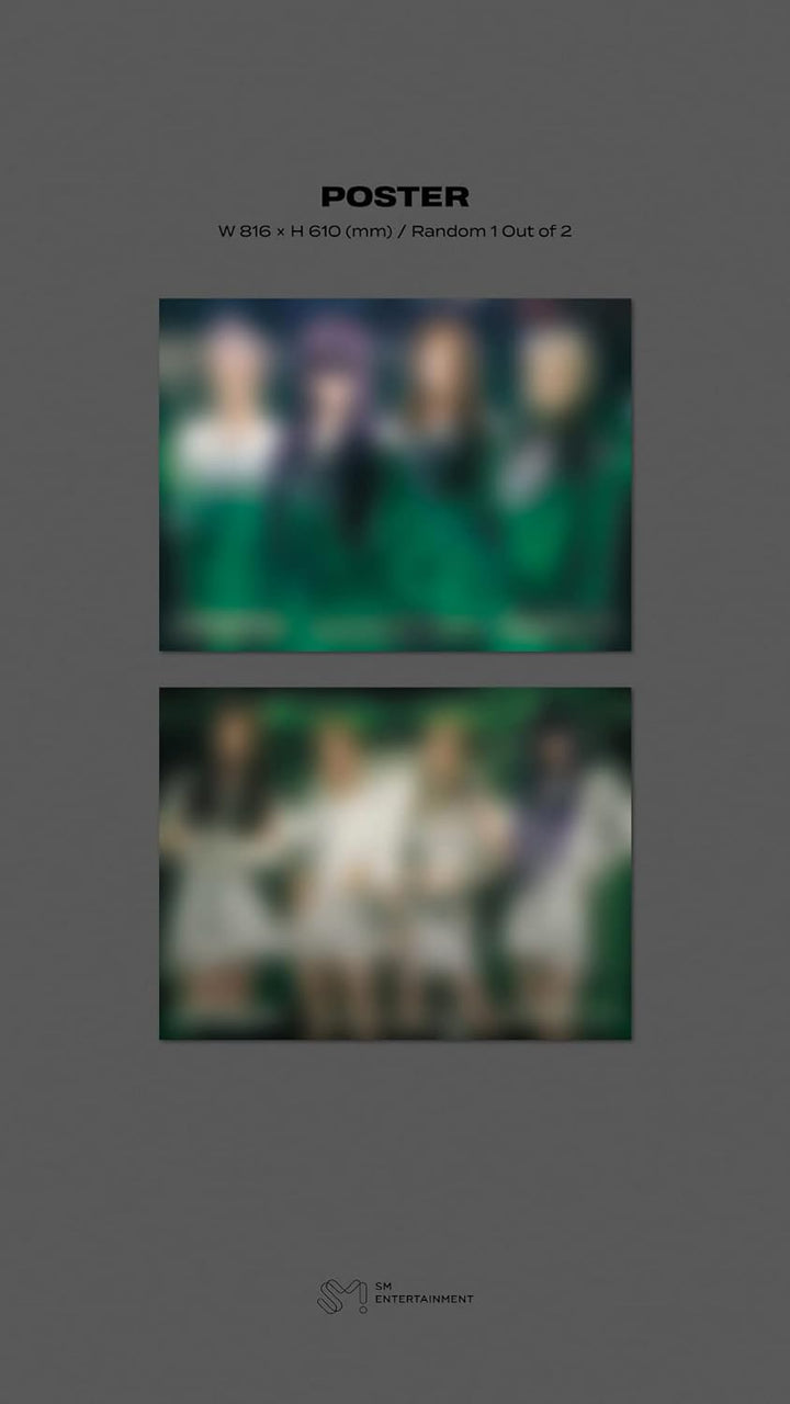 Dreamus aespa - 2nd Mini Album Girls DIGIPACK ver. CD (A+B+C+D+E ver. SET), SMK1455, A+b+c+d+e Ver.