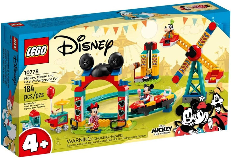 LEGO 10778 Mickey and Friends Micky, Minnie und Goofy auf dem Jahrmarkt Single, Single