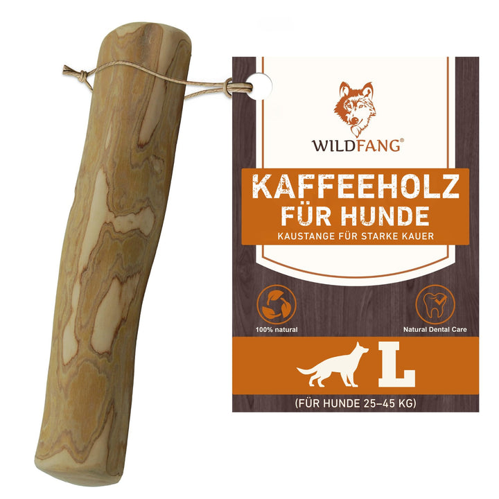 Wildfang Hundekaustab aus Arabica-Kaffeeholz Gr. L 1 stück (1er Pack), 1 stück (1er Pack)