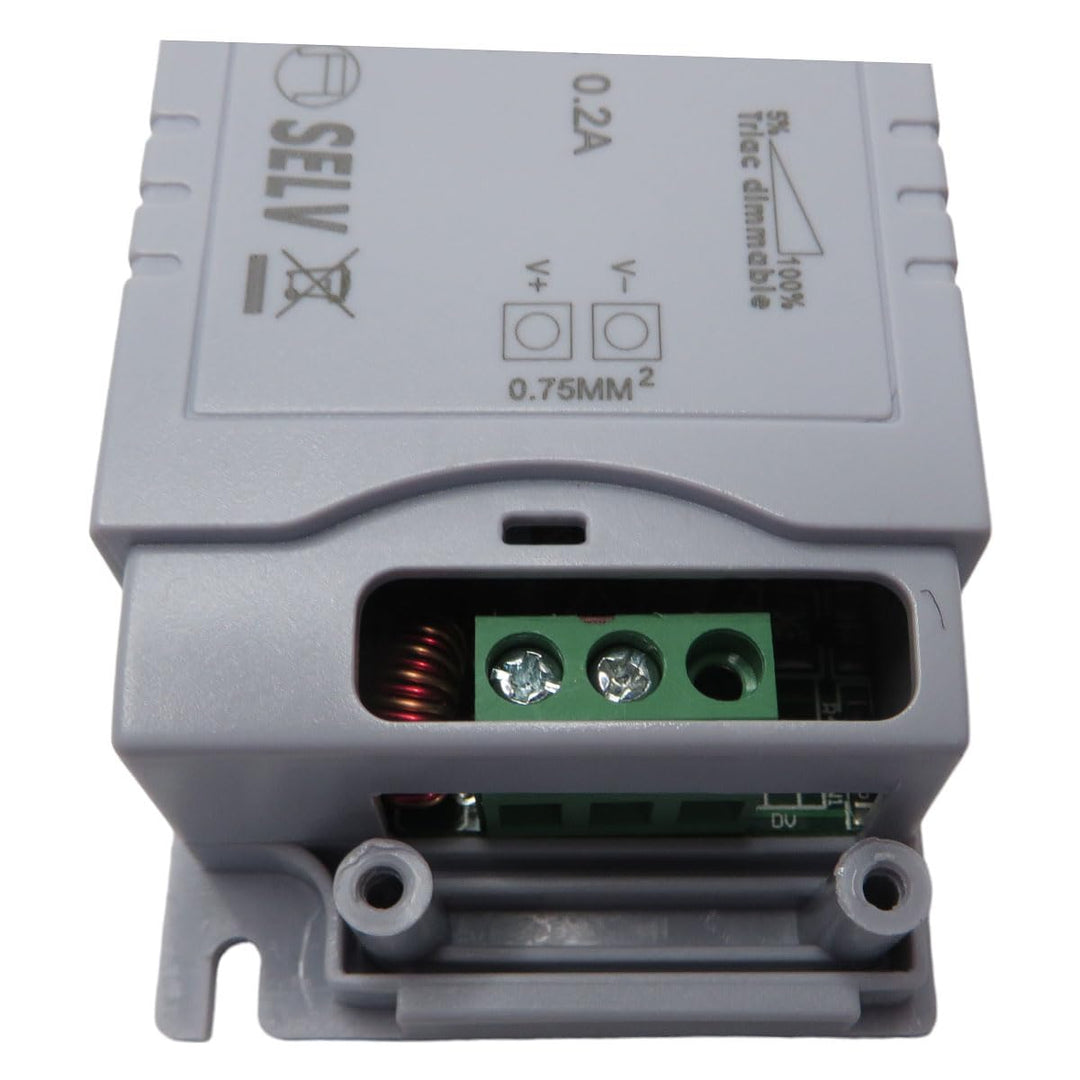 Dimmbarer LED Trafo 12V DC 1-45 Watt Netzteil dimmbar Treiber Transformator für Dimmer G4 MR16 GU5.3