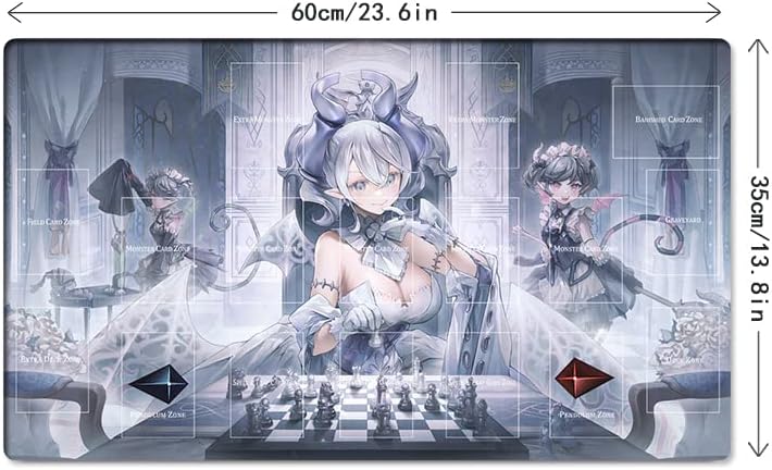 New Mlikemat Playmat Labrynth of The Silver Castle CCG TCG Sammelkartenspielmatte + gratis Tasche (Z