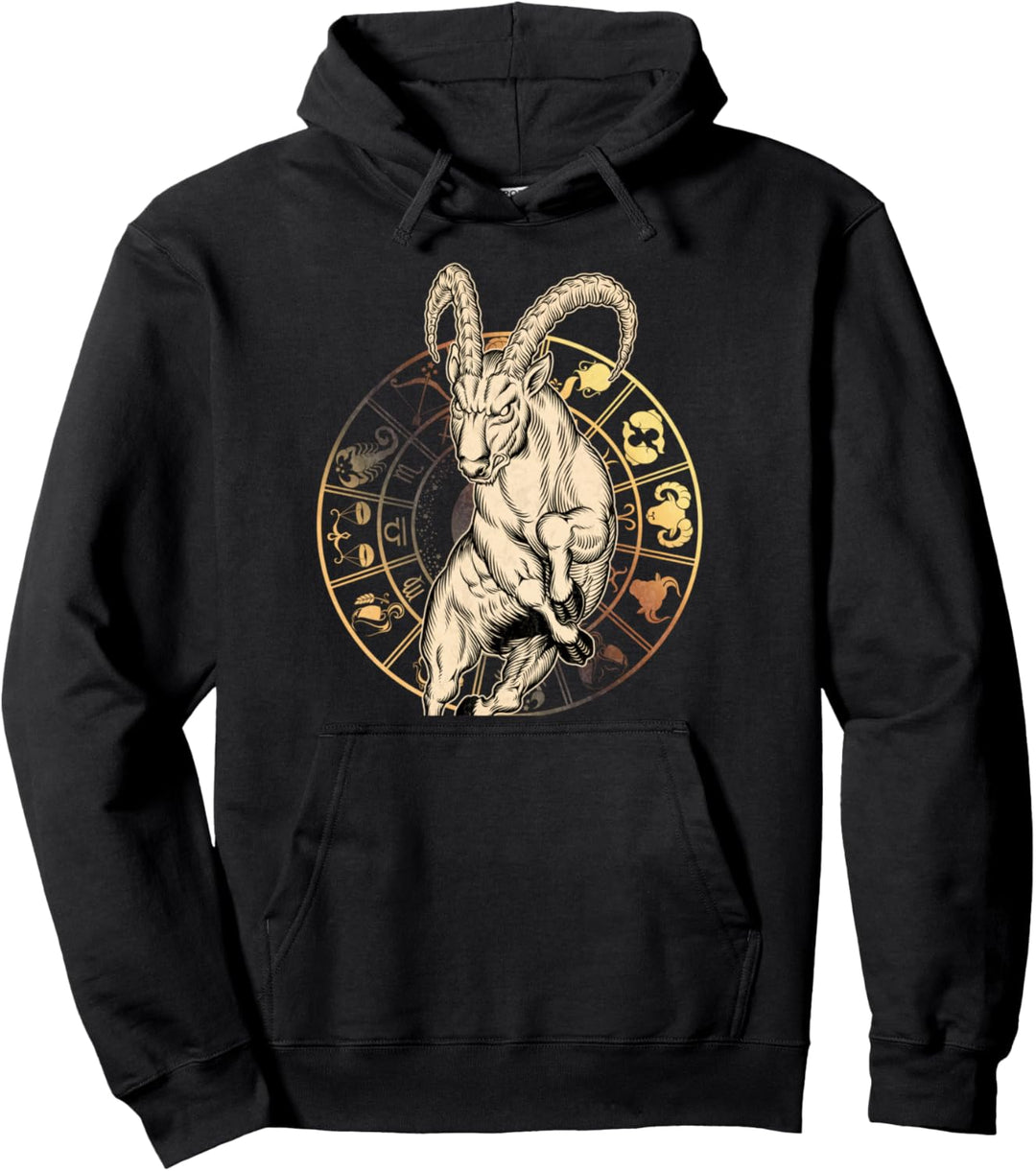 Sternzeichen Steinbock T-Shirt Geburtstag Dezember - Januar Pullover Hoodie