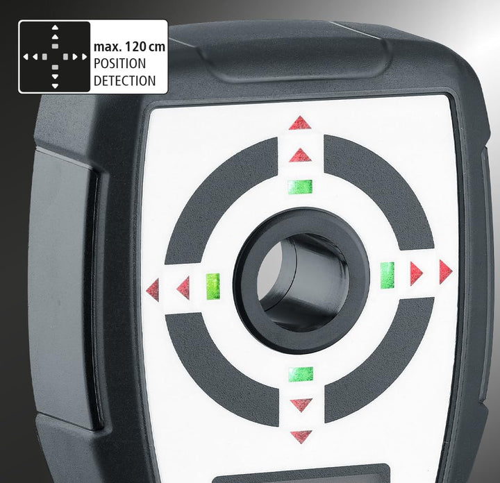 Umarex Laserliner Bohrungsgerät (präzise, LED-Indikatoren, Markierungshilfe, für Wand- und Deckenboh