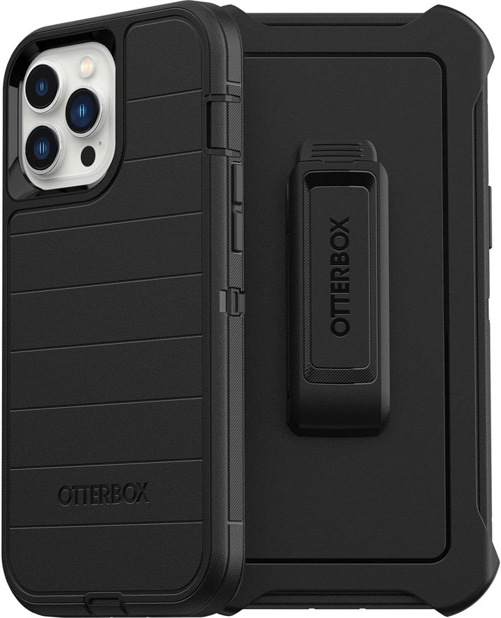 OtterBox Defender Serie Displaylose Schutzhülle für iPhone 12 Pro Max – Schwarz Schwarz Etui, Schwar