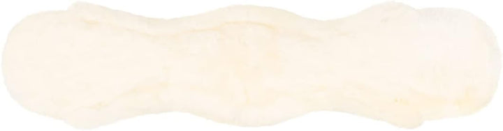 Equinate Sattelgurt Luke mit echtem Lammfell - anatomischer Kurzgurt Bauchgurt Dressurgurt 50 60 70