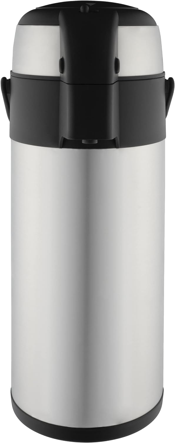 Pioneer Flasks Isolierkanne, 18/10 Edelstahl, Argent, 5 Litre Argent 5 Litre, Argent 5 Litre