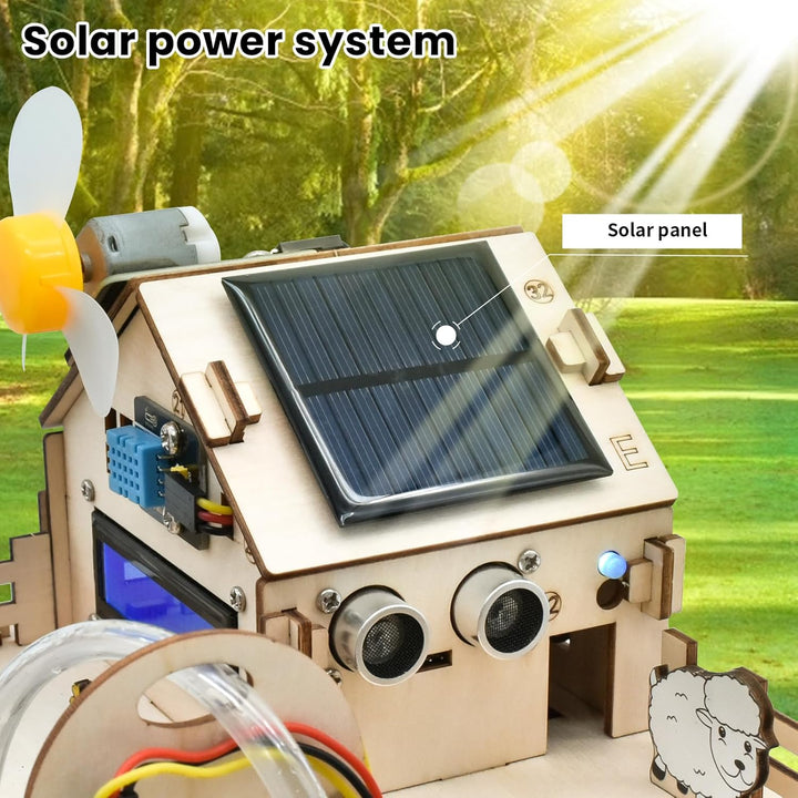 KEYESTUDIO IoT Control Smart Farm Starter-Set für Arduino ESP32, Elektronik-Programmier-Set, kompati