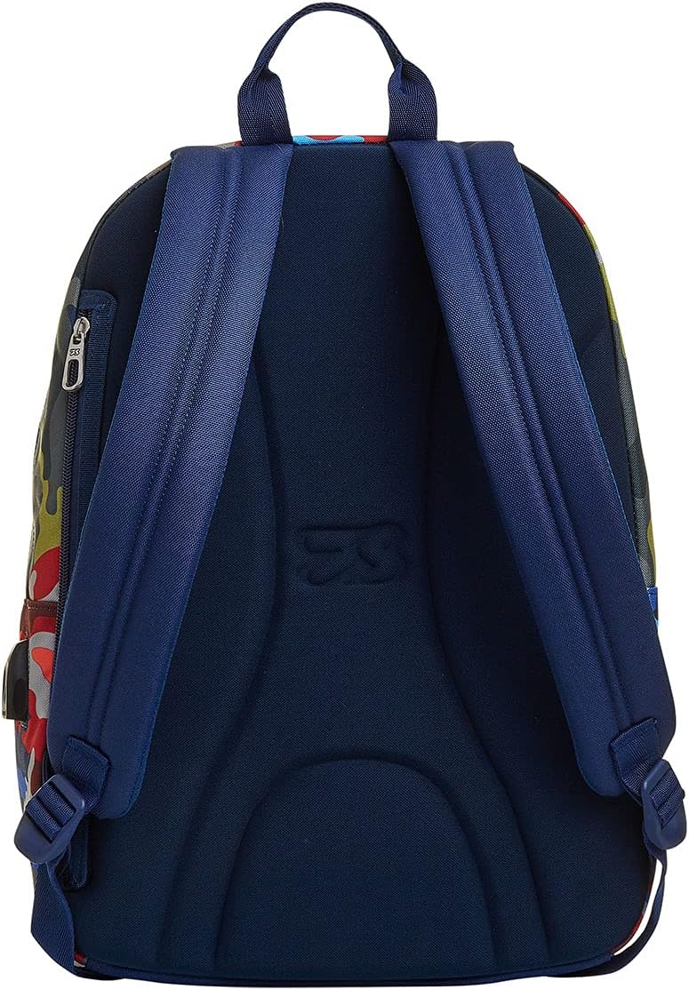 RUCKSACK ISCHOOLPACK SEVEN Geräumige Schultasche für Teenager, Mädchen und Jungen, mit Laptopfach &