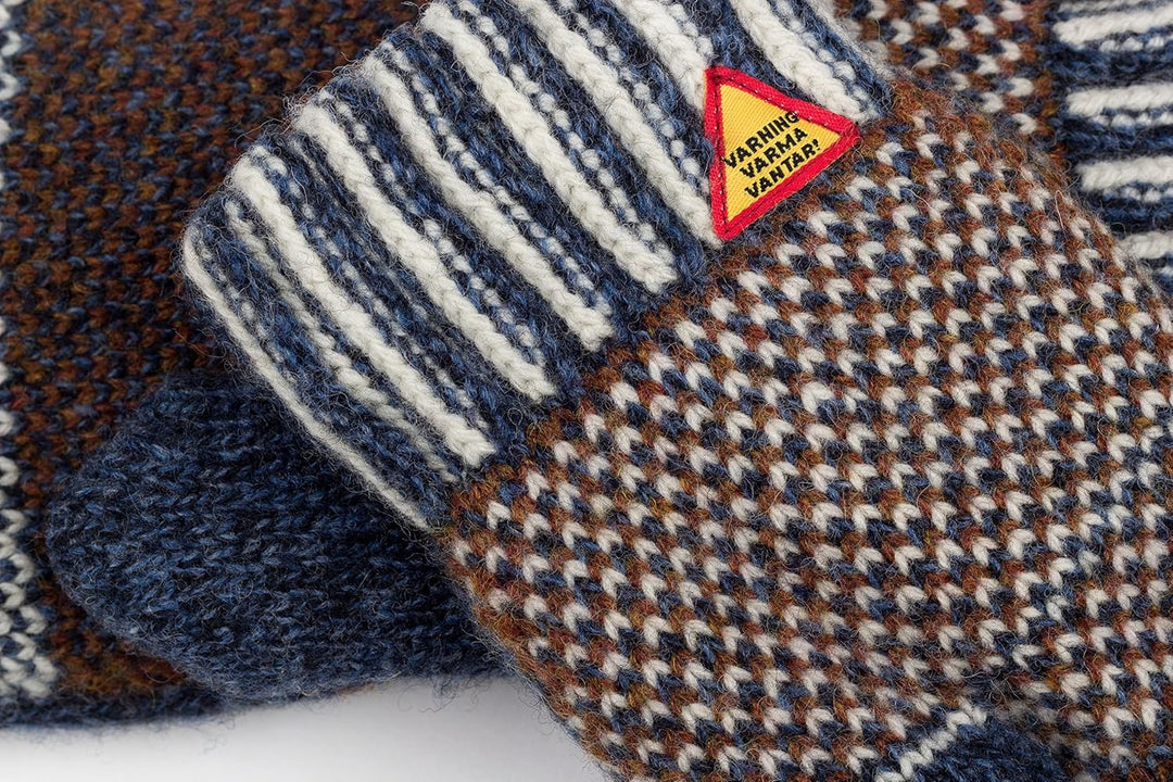ÖJBRO VANTFABRIK Fäustlinge 4 Lagen 100% Merinowolle versch. Modelle, Grösse S-L (6-11) Handschuhe S