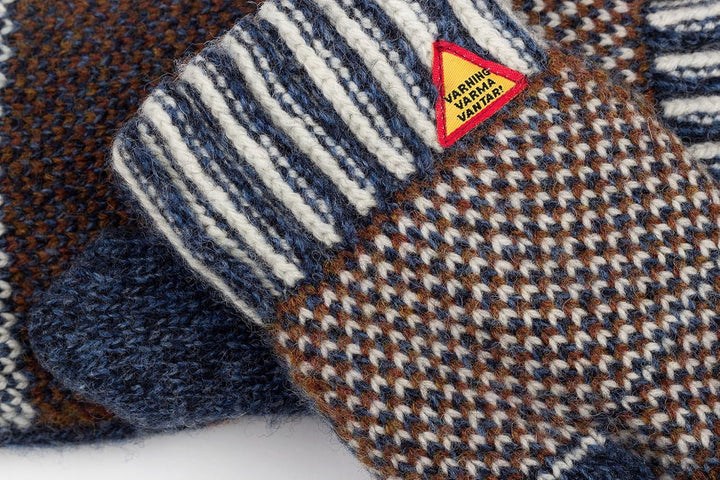 ÖJBRO VANTFABRIK Fäustlinge 4 Lagen 100% Merinowolle versch. Modelle, Grösse S-L (6-11) Handschuhe S