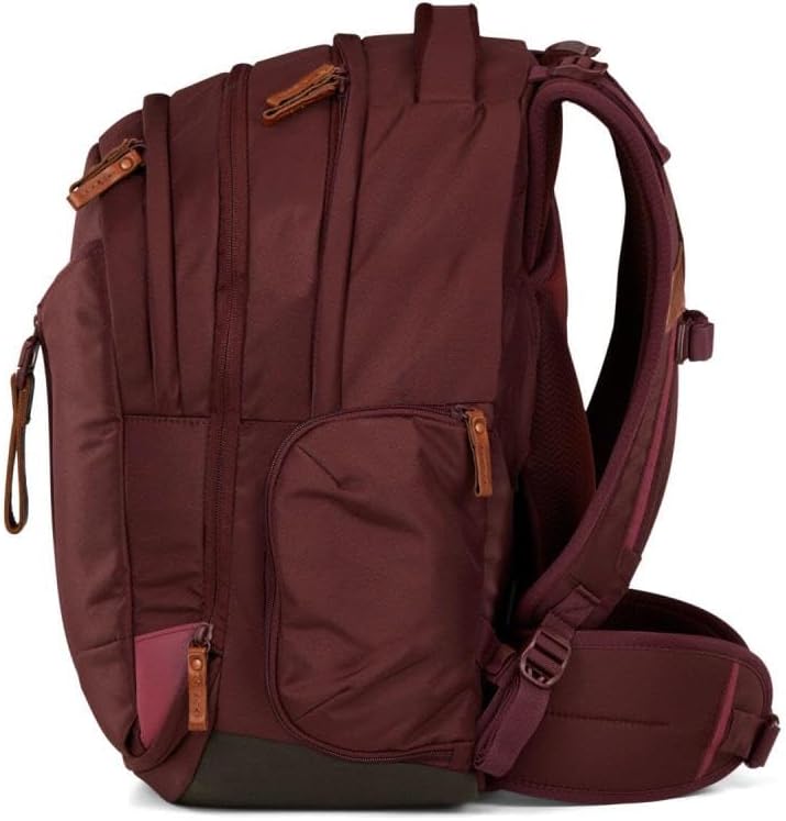 Satch Match Pencil Slider Edition Schulrucksack Set 3tlg. inkl. Sporttasche Nordic Ruby, Nordic Ruby