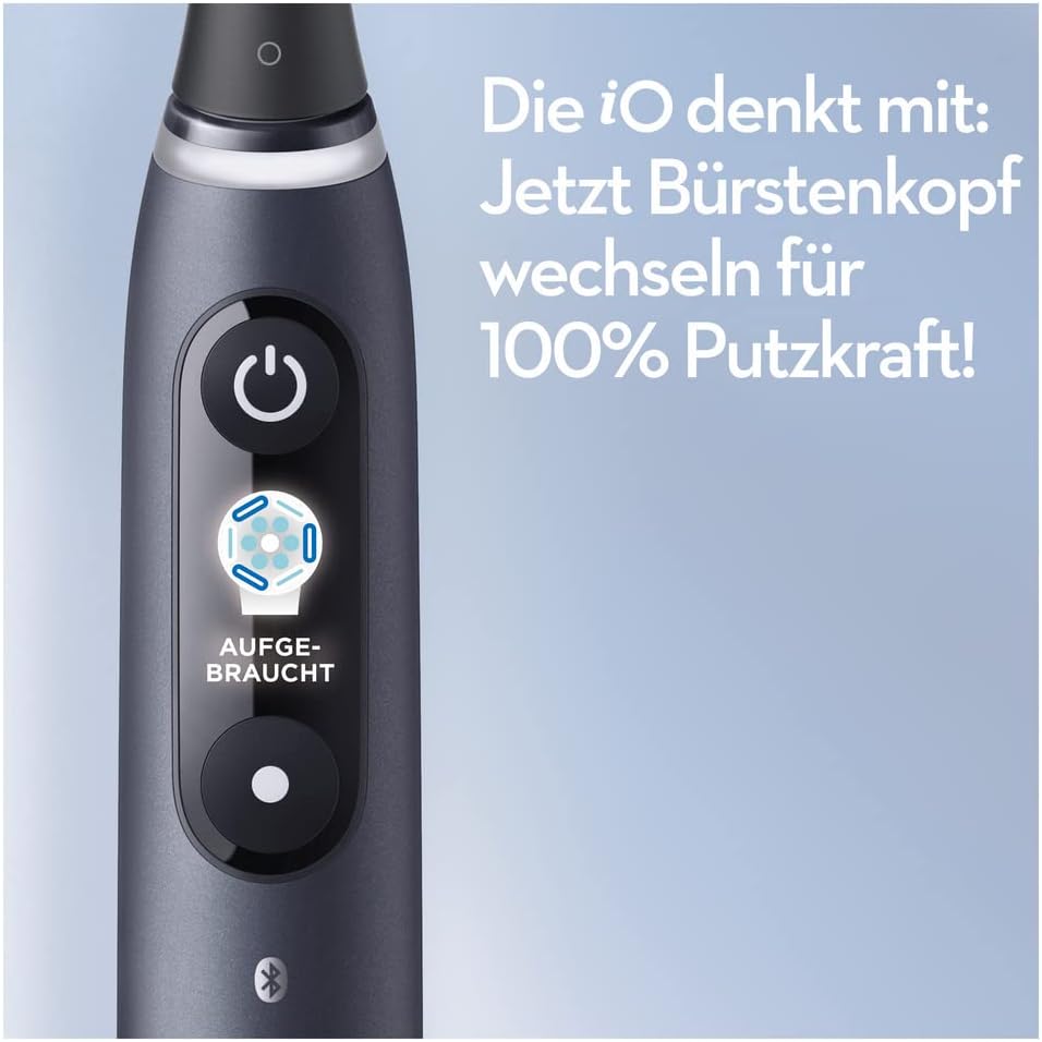 Oral-B iO Series 8 Elektrische Zahnbürste/Electric Toothbrush, 6 Putzmodi für Zahnpflege, Magnet-Tec