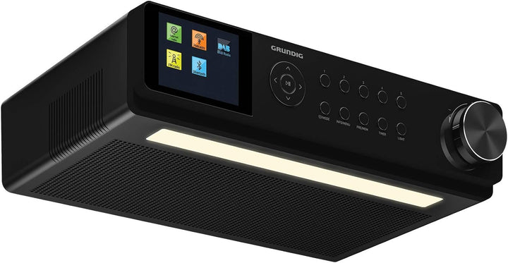 Grundig GKR1060 DKR 3000 BT DAB + WEB Küchenradio mit Bluetooth, DAB + Empfang und Internetradio Sch