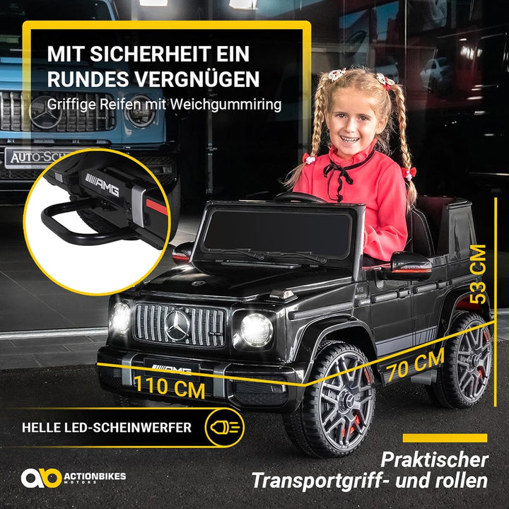 Actionbikes Motors Kinder Elektroauto Mercedes Benz Amg G63 W463 - Lizenziert - 2,4 Ghz Fernbedienun