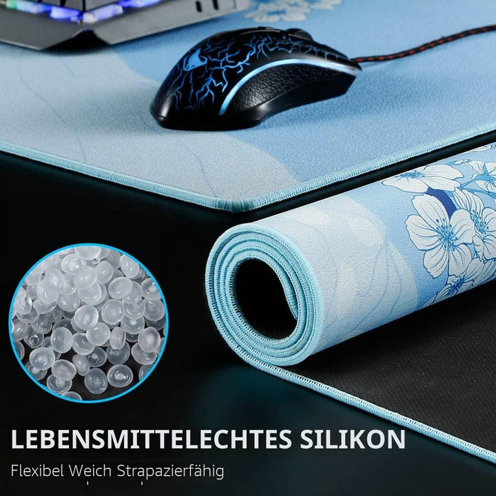 X-Raypad Aqua Control 2 AC2 Sakura Gaming-Mauspad, Ultra-Hochpräzisions-Mauspad mit Perfekter Geschw