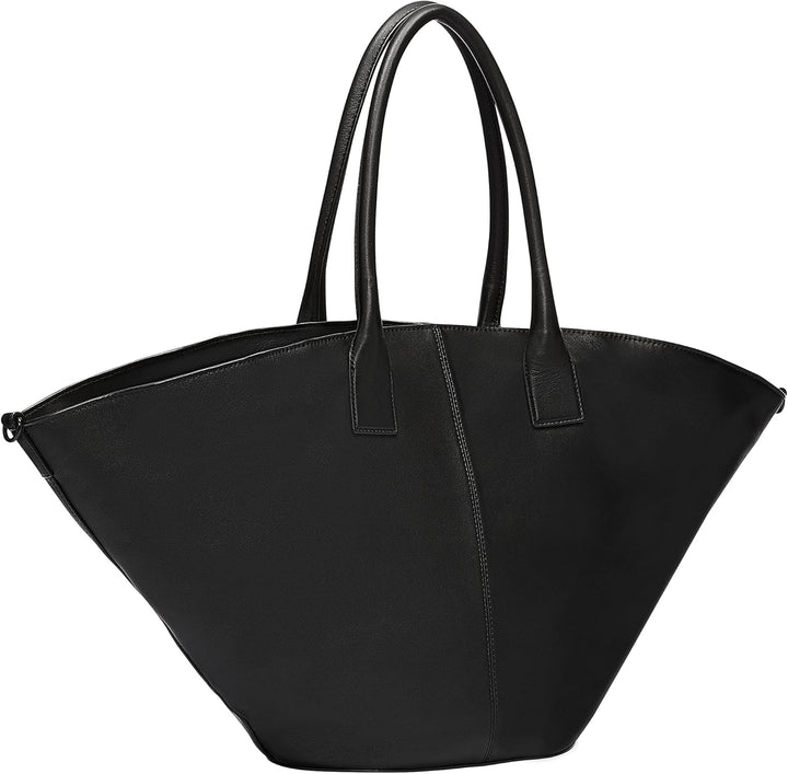 Liebeskind Damen Shopper M Schwarz, Schwarz