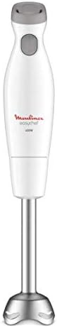 Moulinex Easychef Stabmixer 2-in-1, 450 W Leistung, obust, robust, Zelkrom Klingen, 800 ml Becher un