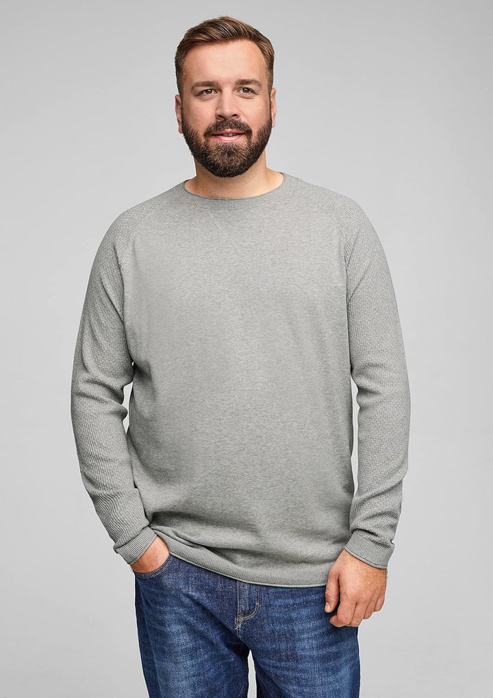 s.Oliver Herren Pullover, XXL Große Größen 9400
