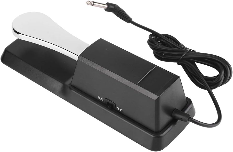 Keyboard Sustain Pedal Digital Piano Dämpfer Universal Zubehör kompatibel mit Electronic Pianos Gebu