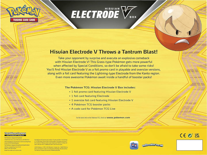 Pokémon Hisuian Electrode V Collection Box - EN