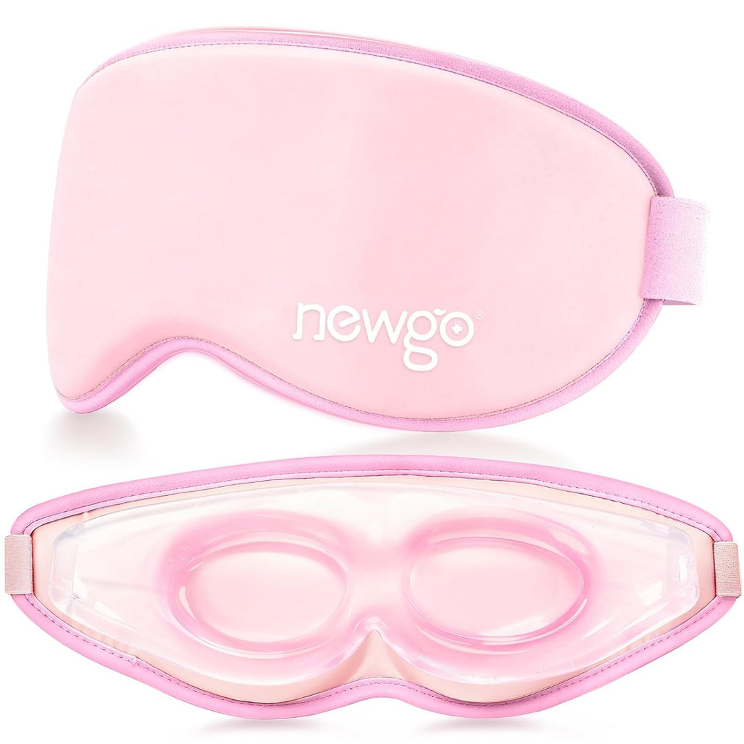 NEWGO 3D Gel-Augenmaske, Kühlende Augenmaske zur Pflege und Erfrischung, bei müden Augen, für kosmet