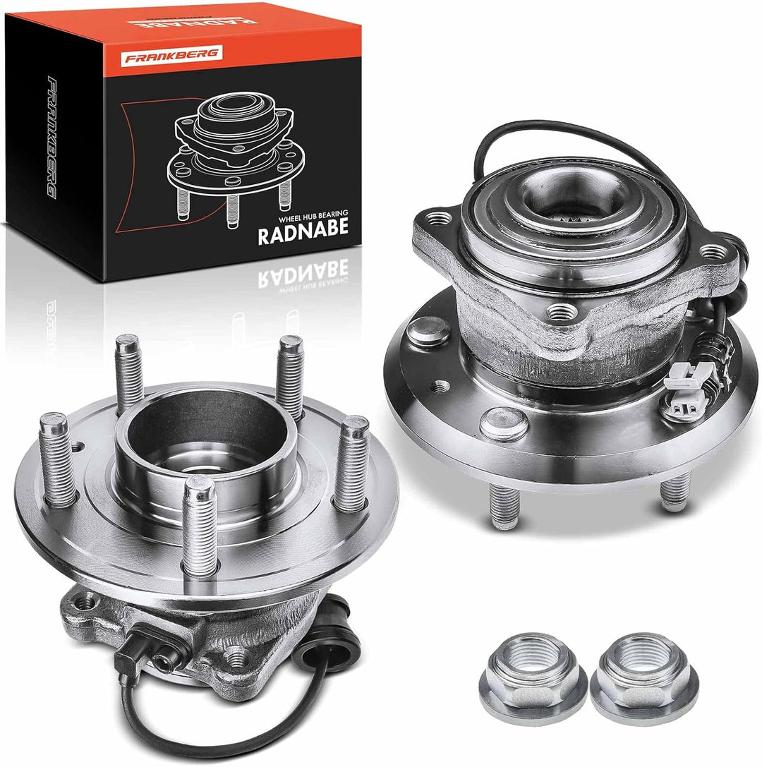 Frankberg 2x Radnabe Radlagersatz Hinterachse Kompatibel mit Captiva C100 C140 SUV 2.0L-3.2L 2006-20