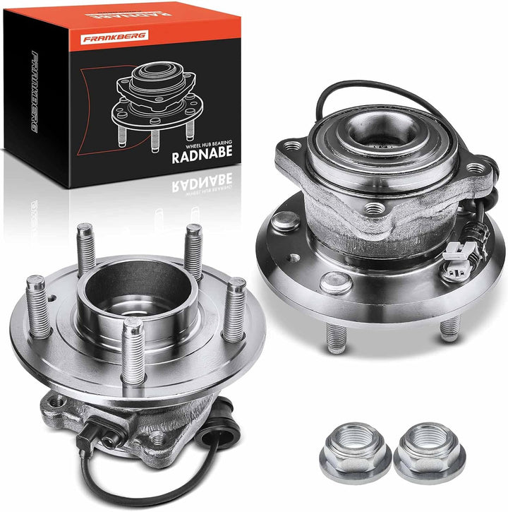 Frankberg 2x Radnabe Radlagersatz Hinterachse Kompatibel mit Captiva C100 C140 SUV 2.0L-3.2L 2006-20