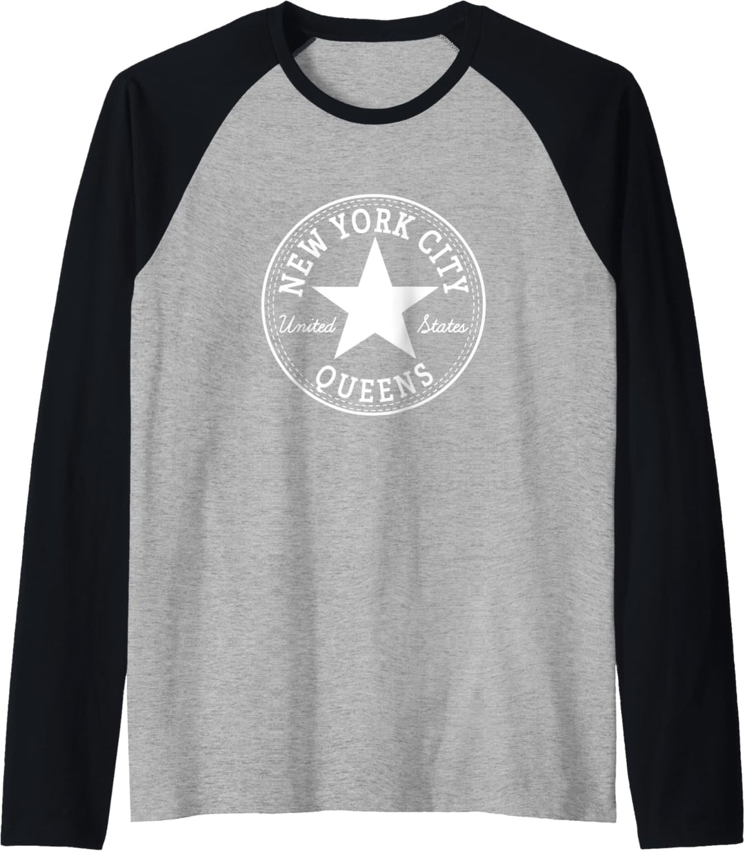 New York City Queens USA NYC United States Urlaub souvenir Raglan