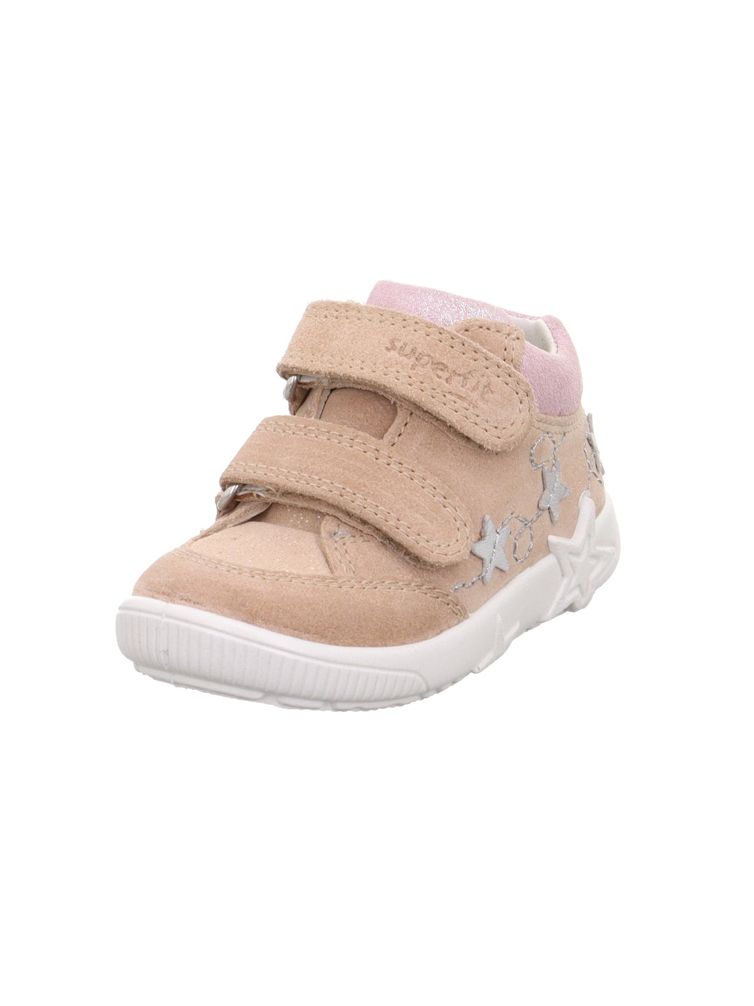 Superfit Mädchen StarlightLauflernschuhe 21 EU Beige Rosa 4000, 21 EU Beige Rosa 4000