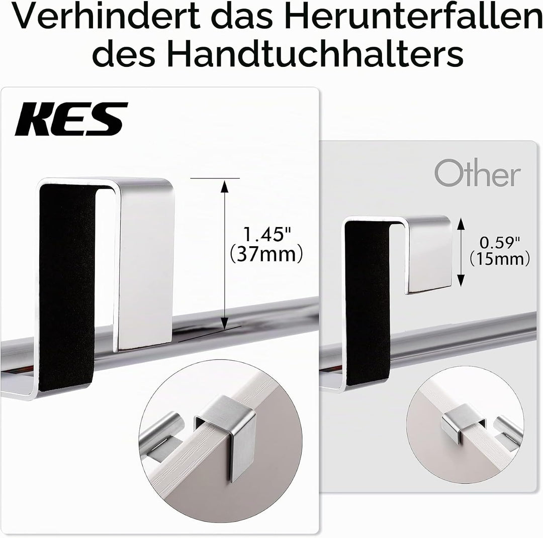 KES Küche Handtuchhalter Geschirrtuchhalter zum Hängen Küchenhandtuchhalter | Türhandtuchhalter tür