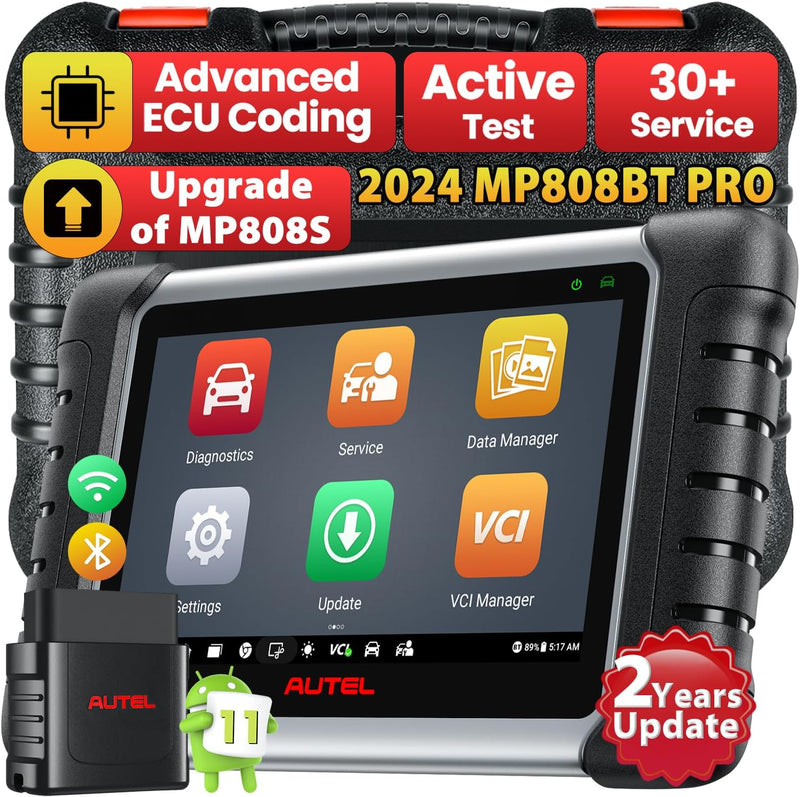 Autel MaxiPRO MP808BT PRO, 2 Jahre Kostenloses Update [im Wert von 650€], 2024 Neueres Upgrade von M