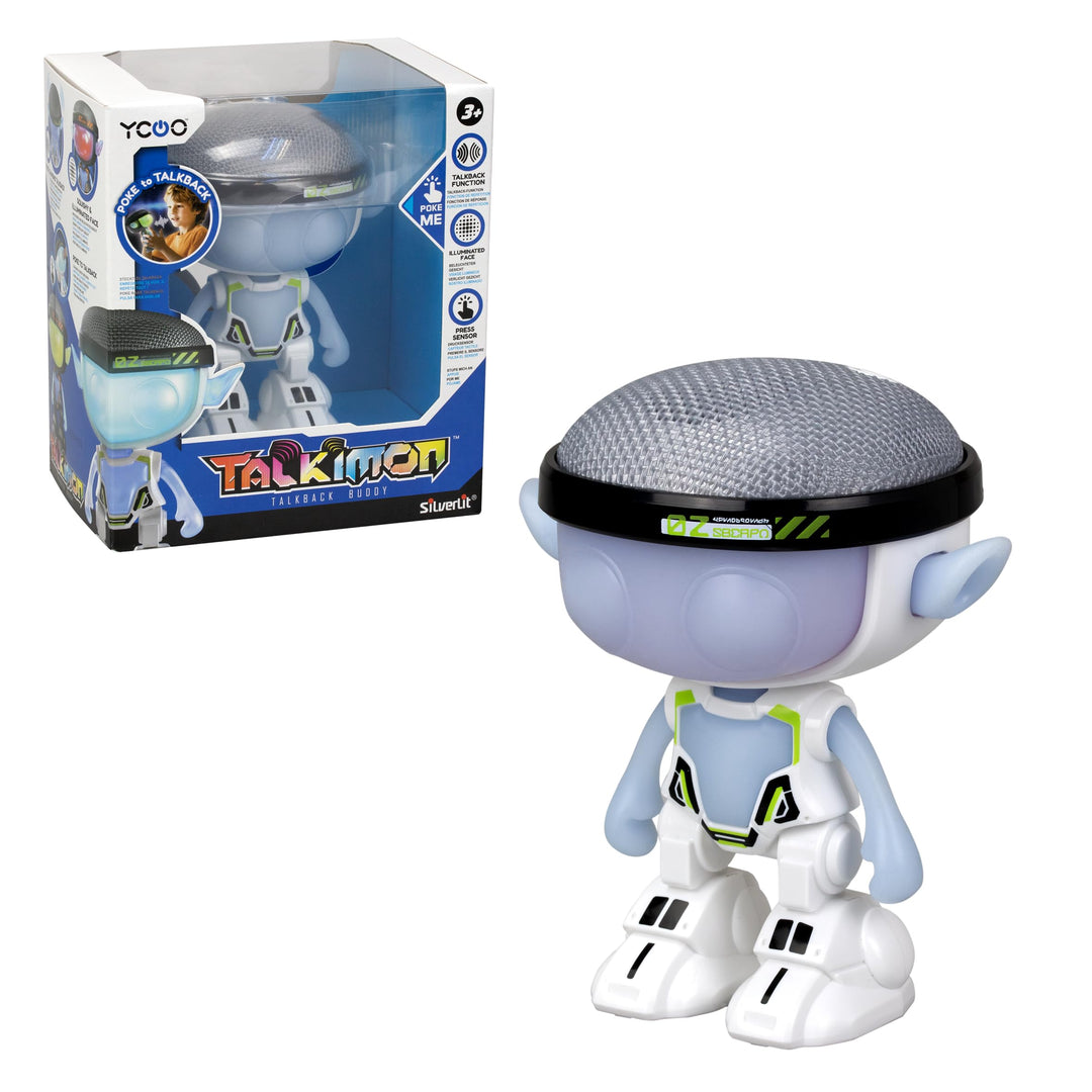 Silverlit Ycoo – Interaktiver Talkimon Roboter – nimmt die Stimme auf und wiederholt – ab 3 Jahren