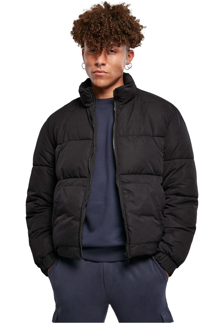 Urban Classics Herren Jacke, M Schwarz