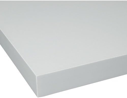 2 er Set - 2 Stück Regalboden Einlegeboden WEISS 767 x 290 mm (L 76,7 cm x B 29 cm) Fachboden für 80