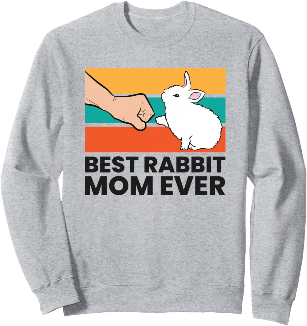 Beste Kaninchen Mama aller Zeiten Lustiges Kaninchen Sweatshirt