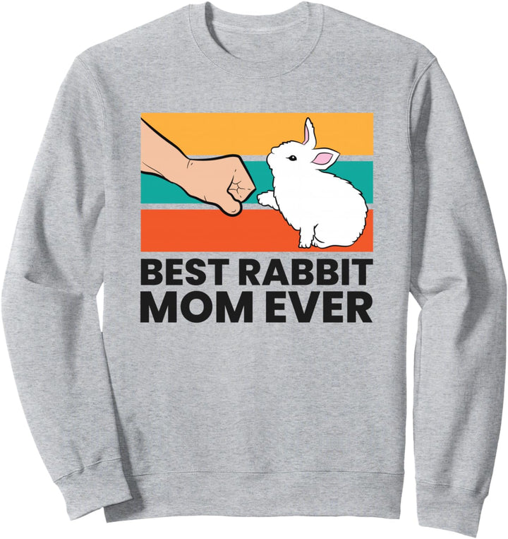 Beste Kaninchen Mama aller Zeiten Lustiges Kaninchen Sweatshirt