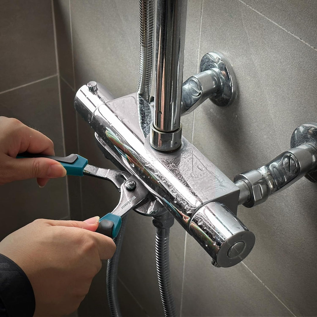 ENVENTOR Kleiner Werkzeugkoffer für Frauen, Haushalts Werkzeug-Set, Werkzeugkasten Rosa, Universal K