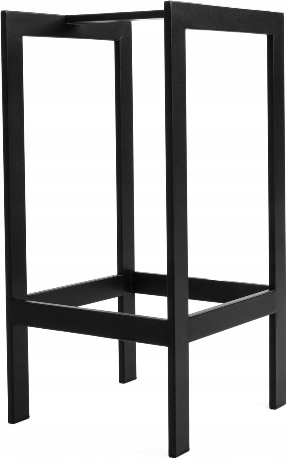 Kapaga - GESCHWEIssT - ohne Verschraubung, ohne Montage, Kaminholzregal aus Metall, Schwarz 25x25x50