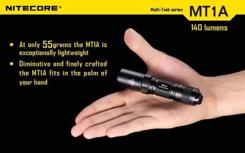 NiteCore Taschenlampe LED - Multitask Serie, NC-MT1A 180 Lumen