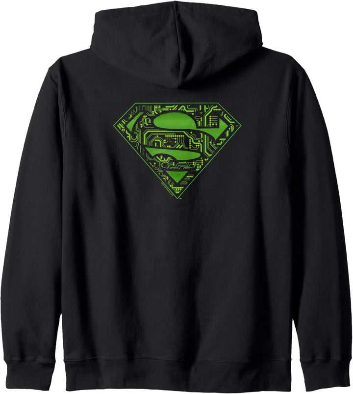 Superman Circuits Shield Kapuzenjacke