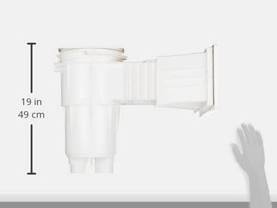 Steinbach Weithals-Einbauskimmer Grande 1, für Beton- und Folienbecken, Anschluss 1,5" Innengewinde,