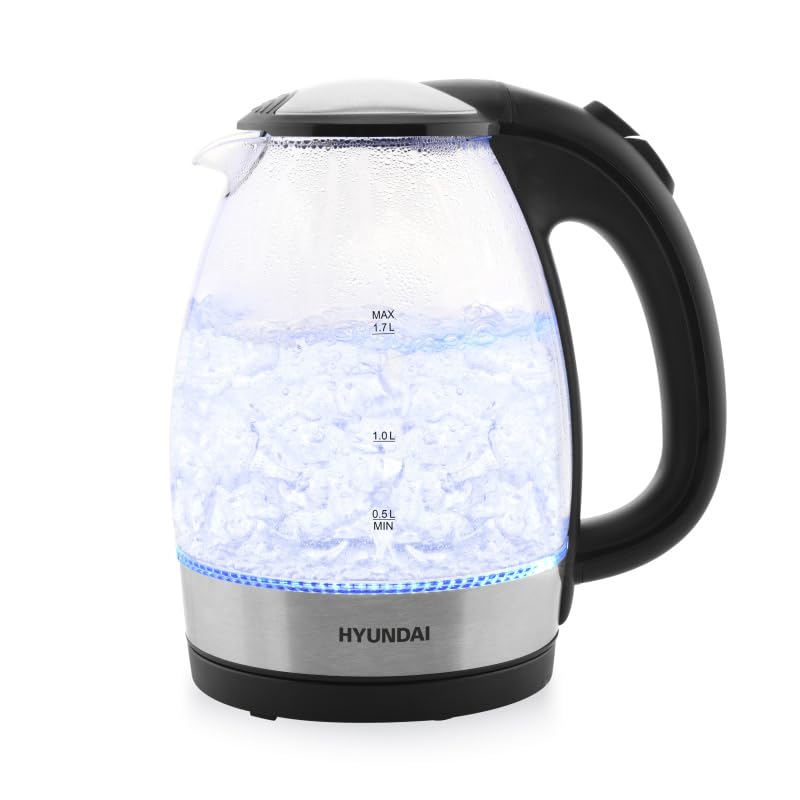 VK741 Glas Wasserkocher I 1.7 L I 2200 W I Innenbeleuchtung I Wasserstandanzeige
