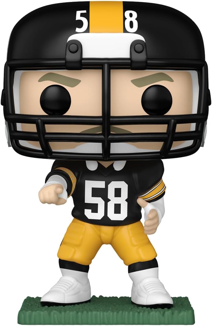 Funko POP! NFL: Legends - Jack John Lambert - (Steelers) - NFL Legends - Vinyl-Sammelfigur - Geschen