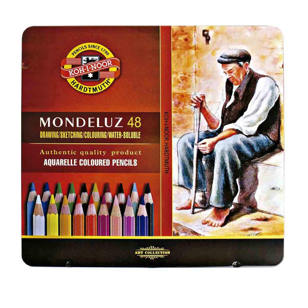 Koh-I-Noor Mondeluz 3726 Künstler Aquarellbuntstifte, 48er Set 48 Stück (1er Pack), 48 Stück (1er Pa