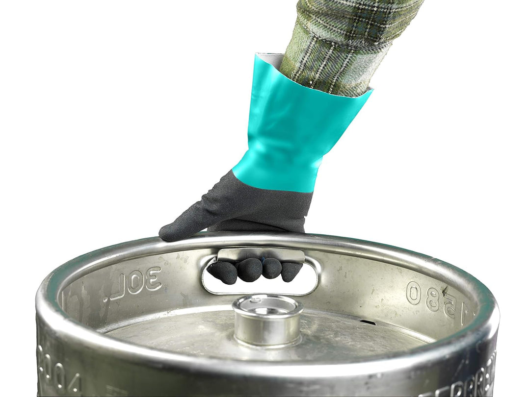 Ansell Alphatec 58-530W Chemikalien-Arbeitshandschuhe, Einzigartige Kombination aus Chemikalienfesti