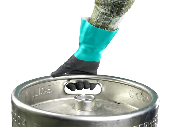 Ansell Alphatec 58-530W Chemikalien-Arbeitshandschuhe, Einzigartige Kombination aus Chemikalienfesti