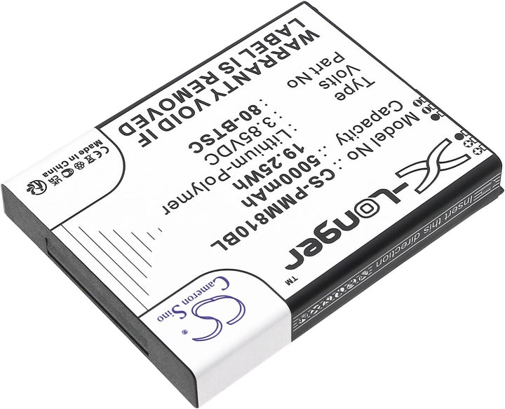 TCTK Akku 5000mAh Kompatibel mit [Point Mobile] PM80 Ersetzt 80-BTEC, 80-BTSC