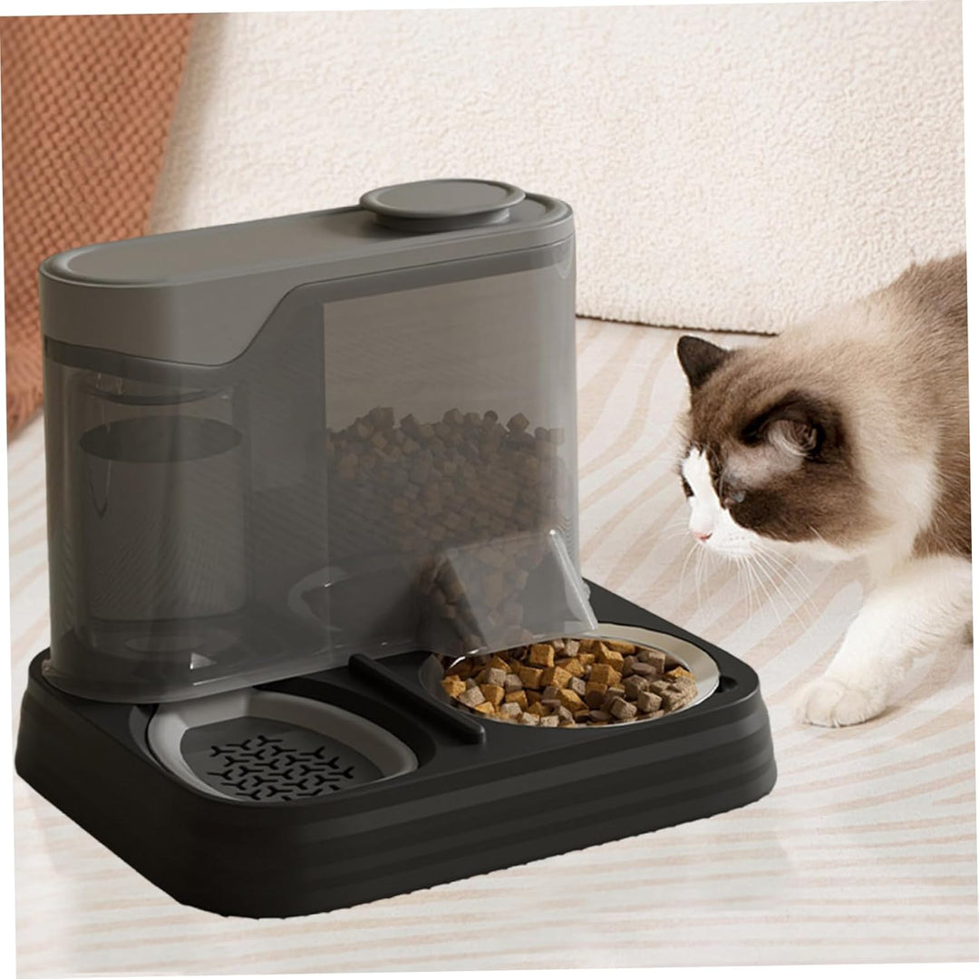 Automatischer Katzenfutterspender, 27, 9 x 23, 9 x 23, cm, 2-in-1, grosse Kapazität, abnehmbar, sich